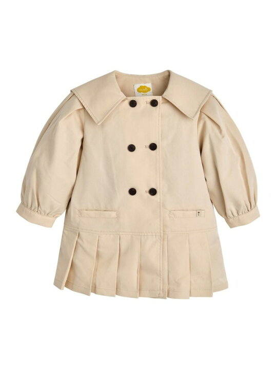 楽天市場】【SALE／70%OFF】moimoln ダブルプリーツトレンチコート