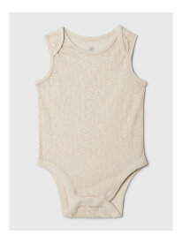 GAP (K)JPN MESH TANK ギャップ マタニティウェア・ベビー用品 ロンパース・カバーオール ベージュ ホワイト