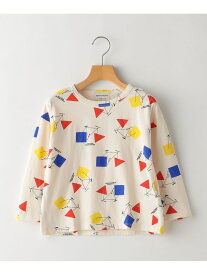 【SALE／40%OFF】SHIPS KIDS BOBO CHOSES:100~120cm / LONG SLEEVE T-SHIRT シップス トップス カットソー・Tシャツ ホワイト【RBA_E】