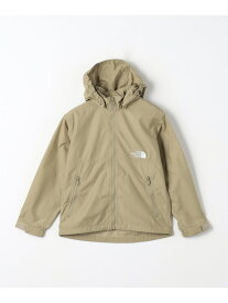 UNITED ARROWS green label relaxing ＜THE NORTH FACE＞TJ コンパクト ジャケット 110cm-130cm ユナイテッドアローズ グリーンレーベルリラクシング ジャケット・アウター ブルゾン・ジャンパー ベージュ ブラック【送料無料】