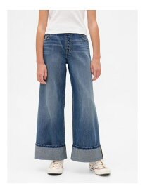 【SALE／30%OFF】GAP (K)イージー ワイド バギーデニム (キッズ) ギャップ パンツ ジーンズ・デニムパンツ ブルー【RBA_E】【送料無料】