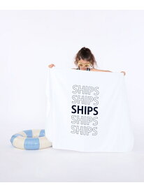 SHIPS KIDS SHIPS KIDS:バス タオル シップス インテリア・生活雑貨 タオル ホワイト【送料無料】