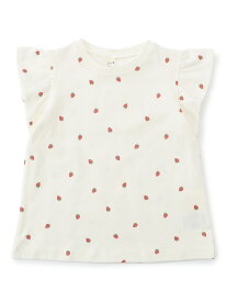 【SALE／10%OFF】apres les cours WEB限定 袖フリルTシャツ｜7days Style エフオーオンラインストア トップス カットソー・Tシャツ パープル ホワイト ピンク ブルー ブラック【RBA_E】