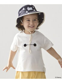 petit main 【Disney】/【Disney/Pixar】【接触冷感】ベイマックス / カーズ/ フェイスTシャツ ナルミヤオンライン トップス カットソー・Tシャツ レッド ホワイト