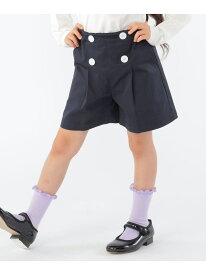 【SALE／30%OFF】SHIPS KIDS SHIPS KIDS:100~130cm / マリン キュロット シップス パンツ キュロット ネイビー【RBA_E】【送料無料】