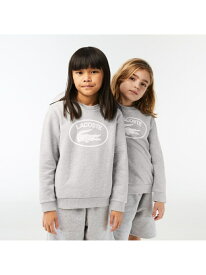 【SALE／50%OFF】LACOSTE KIDSパイルクロッククルーネックスウェット ラコステ トップス スウェット・トレーナー シルバー ネイビー ホワイト グレー ブルー【RBA_E】【送料無料】