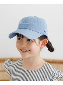 BAYFLOW 【Champion(チャンピオン)】ツイル&デニムCAP(KIDS) ベイフロー 帽子 キャップ ブラック ピンク ベージュ グリーン ブルー ネイビー パープル