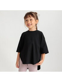 branshes ビッグシルエットTシャツ ブランシェス トップス カットソー・Tシャツ ブラック ホワイト