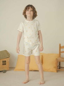 【SALE／30%OFF】gelato pique 【KIDS】バナナ柄ハーフパンツ ジェラートピケ パンツ その他のパンツ イエロー【RBA_E】