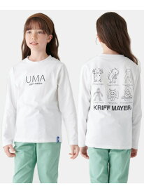 KRIFF MAYER (K)楽LUCK TEE(UMA) クリフメイヤー トップス カットソー・Tシャツ ホワイト グレー グリーン レッド