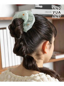 【SALE／16%OFF】GLOBAL WORK (K)シアーデイジーシュシュ/A グローバルワーク ヘアアクセサリー ヘアゴム グリーン ホワイト パープル【RBA_E】