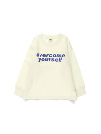 branshes 【WEB限定/DRC/お肌に嬉しい綿100%】アソートロゴ長袖Tシャツ ブランシェス トップス カットソー・Tシャツ ホワイト グリーン グレー パープル