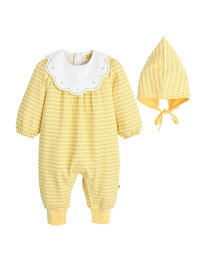 【SALE／30%OFF】moimoln 【2点セット】マレカバーオール&帽子 モイモルン マタニティウェア・ベビー用品 ロンパース・カバーオール イエロー【RBA_E】【送料無料】