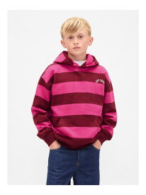 【SALE／30%OFF】GAP (K)ラグビー ストライプ GAPロゴパーカー (キッズ) ギャップ トップス パーカー・フーディー ブルー ピンク【RBA_E】【送料無料】