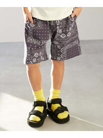 【SALE／27%OFF】devirock よくばりストレッチ ツイル 総柄ベイカーハーフパンツ ハーフパンツ 25SS デビロック パンツ その他のパンツ グレー グリーン ベージュ【RBA_E】