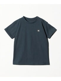 UNITED ARROWS green label relaxing 【WEB限定】＜THE NORTH FACE＞スモールボックス ロゴTシャツ 130cm-160cm ユナイテッドアローズ グリーンレーベルリラクシング トップス カットソー・Tシャツ ネイビー ホワイト グリーン【送料無料】