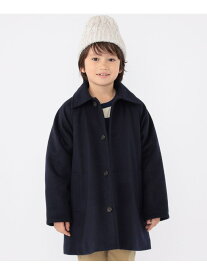 SHIPS KIDS SHIPS KIDS:100~130cm / ステンカラー コート シップス ジャケット・アウター ステンカラーコート ネイビー【送料無料】