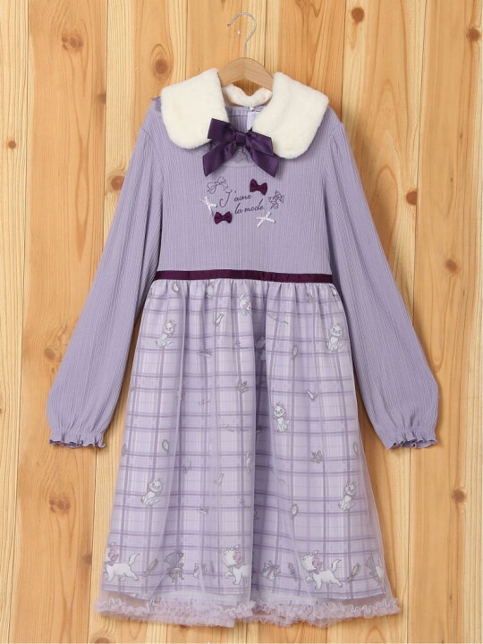 楽天市場 Sale 67 Off Axes Femme K ディズニーマリー Op アクシーズファム ワンピース キッズワンピース パープル ピンク Rba E Rakuten Fashion Kids