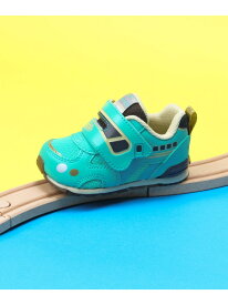 CARROT 【carrot】 スニーカー キッズ シューズ 電車 新幹線 CR 40JR ムーンスター シューズ・靴 スニーカー グリーン【送料無料】
