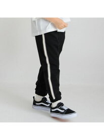 【SALE／20%OFF】branshes 【サイドライン入り】ジョガーパンツ ブランシェス パンツ その他のパンツ ブラック ブルー グレー【RBA_E】