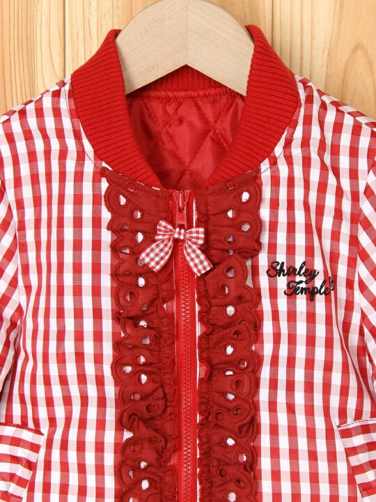 楽天市場】【SALE／50%OFF】Shirley Temple ギンガムMA-1 シャーリー