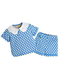 【SALE／30%OFF】moimoln 【セットアップ】クロウトップス&パンツ モイモルン スーツ・フォーマル セットアップスーツ ブルー【RBA_E】