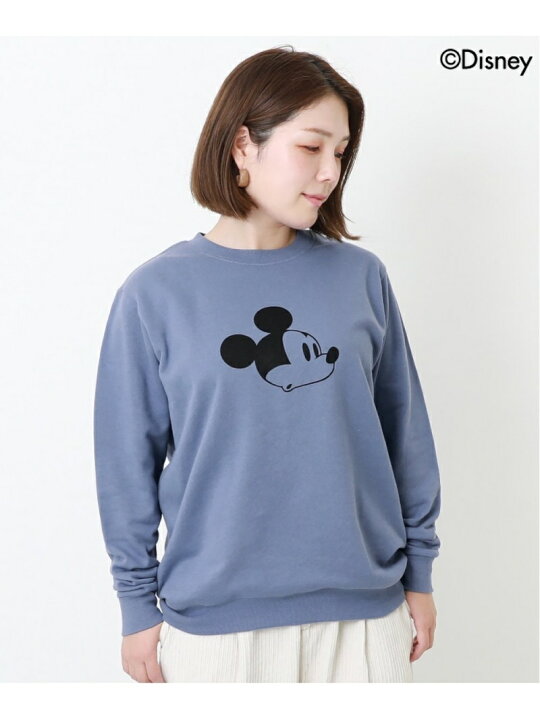 楽天市場 Sale 10 Off Devirock Disney ディズニー ミッキー柄裏毛トレーナー大人 スウェット デビロック キッズ デビロック カットソー スウェット ブルー パープル グレー Rba E Rakuten Fashion Kids