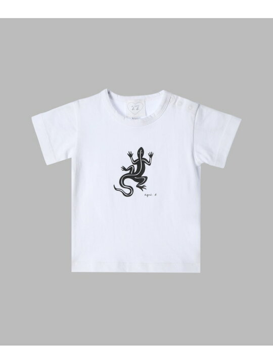 楽天市場】agnes b. ENFANT ベビー アイコニック コットン 半袖 T 