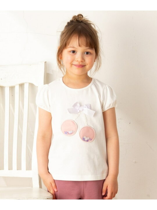 楽天市場】【SALE／50%OFF】ANY KIDS 【140?】チェリーモチーフ半袖T 