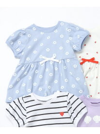 apres les cours ペプラムパフTシャツ｜7days Style エフオーオンラインストア トップス カットソー・Tシャツ パープル ピンク ホワイト ブルー ブラック