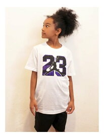 Jordan ジュニア(140-170cm) Tシャツ JORDAN(ジョーダン) JDB AJ12 RETRO 23 SS TEE ルーキーユーエスエー トップス カットソー・Tシャツ ホワイト