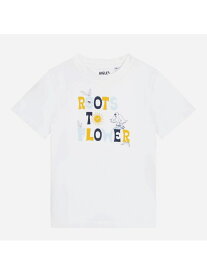 【SALE／60%OFF】AIGLE プリントオーガニックTシャツ エーグル トップス シャツ・ブラウス ピンク ホワイト【RBA_E】