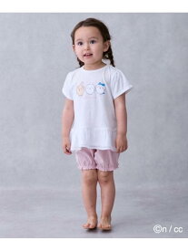 【SALE／50%OFF】petit main 【ちいかわ】パジャマ ナルミヤオンライン インナー・ルームウェア パジャマ ホワイト ブルー【RBA_E】