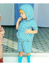 【SALE／50%OFF】moimoln 【セットアップ】クロナイロントップス&パンツ モイモルン トップス カットソー・Tシャツ ブルー【RBA_E】【送料無料】