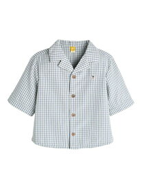 【SALE／50%OFF】moimoln ココ7分丈シャツ モイモルン トップス シャツ・ブラウス ブルー レッド【RBA_E】