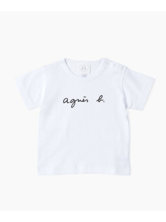 楽天市場】agnes b. ENFANT ベビー ロゴ コットン 半袖 Tシャツ 