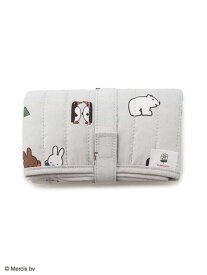 gelato pique 【Dick Bruna】【BABY】キルティングおむつシート ジェラートピケ マタニティウェア・ベビー用品 マザーズバッグ・おむつポーチ グレー ピンク【先行予約】*【送料無料】