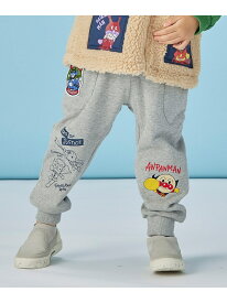 ANPANMAN KIDS COLLECTION APKC/(K)ヒーロー柄スウェットボトム アンパンマンキッズコレクション パンツ ジャージ・スウェットパンツ ネイビー グレー【送料無料】