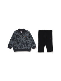 A BATHING APE ALL BABY MILO BABY GIFT SET ア ベイシング エイプ 福袋・ギフト・その他 ギフトセット グレー【送料無料】