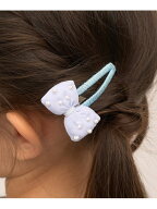 Lycee mine ぷっくりリボンヘアクリップ(2コセット)【子供服】【キッズ】【女の子】 ナルミヤオンライン …