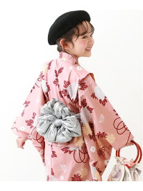 【SALE／34%OFF】devirock 浴衣 兵児帯2点セット デビロック 子供服 キッズ デビロック 着物・浴衣・和装小物 浴衣 ピンク ブルー グリーン イエロー【RBA_E】