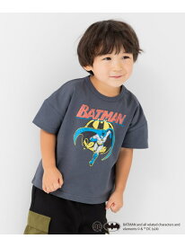 chil2 ＜バットマン＞半袖Tシャツ チルツー トップス カットソー・Tシャツ ホワイト グレー