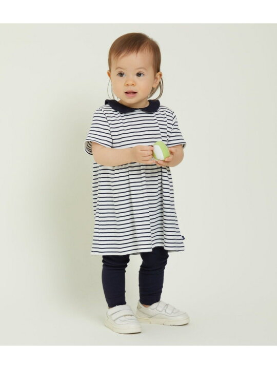 楽天市場】【SALE／30%OFF】PETIT BATEAU ワンピース&レギンスセット 
