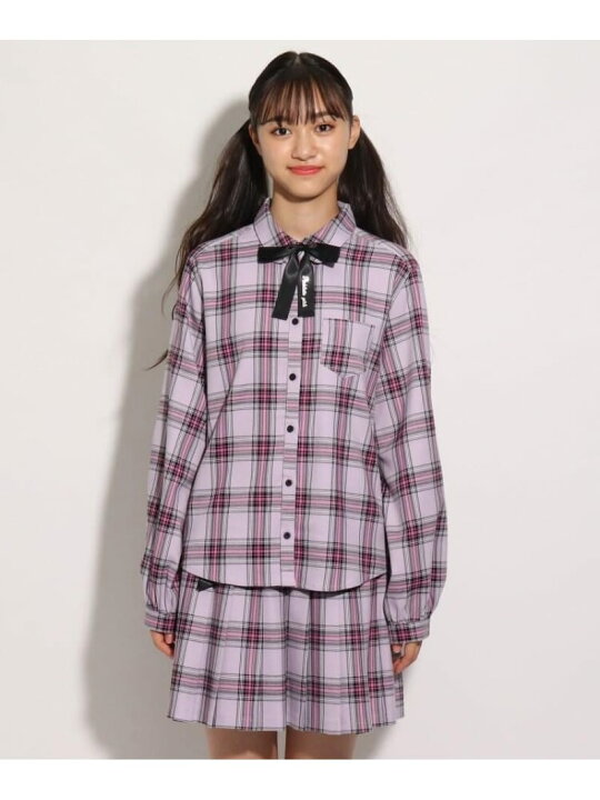 楽天市場 Pink Latte 卒服 ロゴ入りリボン付きセットアップ ピンク ラテ ワンピース ワンピースその他 ブラウン パープル 送料無料 Rakuten Fashion Kids