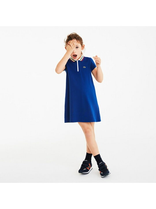 楽天市場 Sale 50 Off Lacoste Girlsフレアシルエットポロワンピース ラコステ ワンピース シャツワンピース Rba E 送料無料 Rakuten Fashion Kids