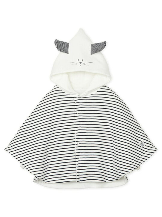 楽天市場】PETIT BATEAU (K)耳付きマリニエールケープ プチバトー 
