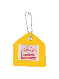 OCEAN&GROUND OCEAN&GROUND/(K)ネームホルダー GOODAY オーシャンアンドグラウンド ファッション雑貨 チャーム・キーチェーン イエロー グリーン カーキ ピンク ブルー ネイビー ベージュ パープル