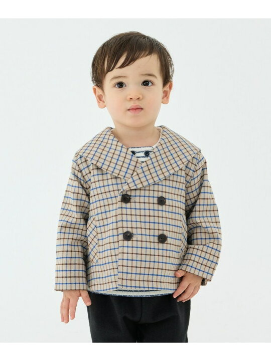 楽天市場】【SALE／70%OFF】moimoln チェックセーラージャケット 