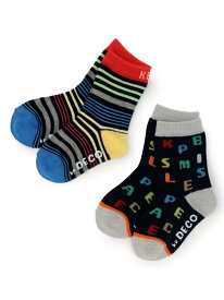 KP クルーソックス 【2足組】 ナルミヤオンライン ファッション雑貨 その他のファッション雑貨 ホワイト ネイビー