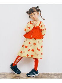 p.premier イロチ買いしたい総柄フレアカットソーワンピース エフオーオンラインストア ワンピース・ドレス ワンピース レッド ホワイト ブラック パープル ピンク グリーン ブラウン グレー